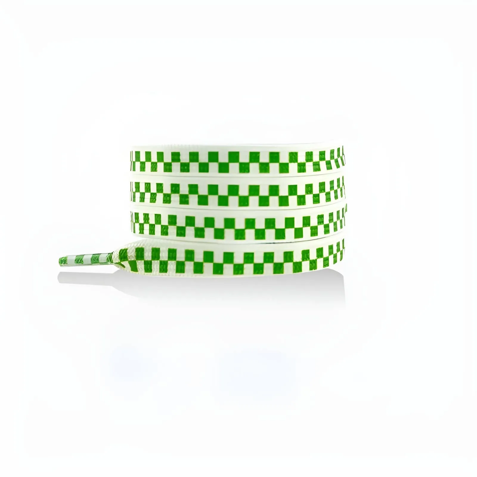 3D Shoe Laces - Sneaker Laces Checkerboard Flat Shoelace - Multi Colors Available