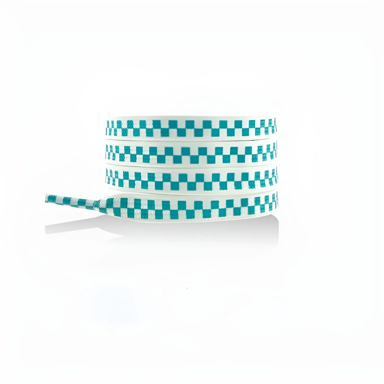 3D Shoe Laces - Sneaker Laces Checkerboard Flat Shoelace - Multi Colors Available