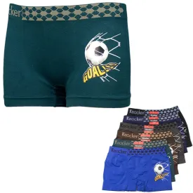 6 Knocker Kids Underwear Seamless Boxer Briefs Cartoon Boys Underwear S 5-7years