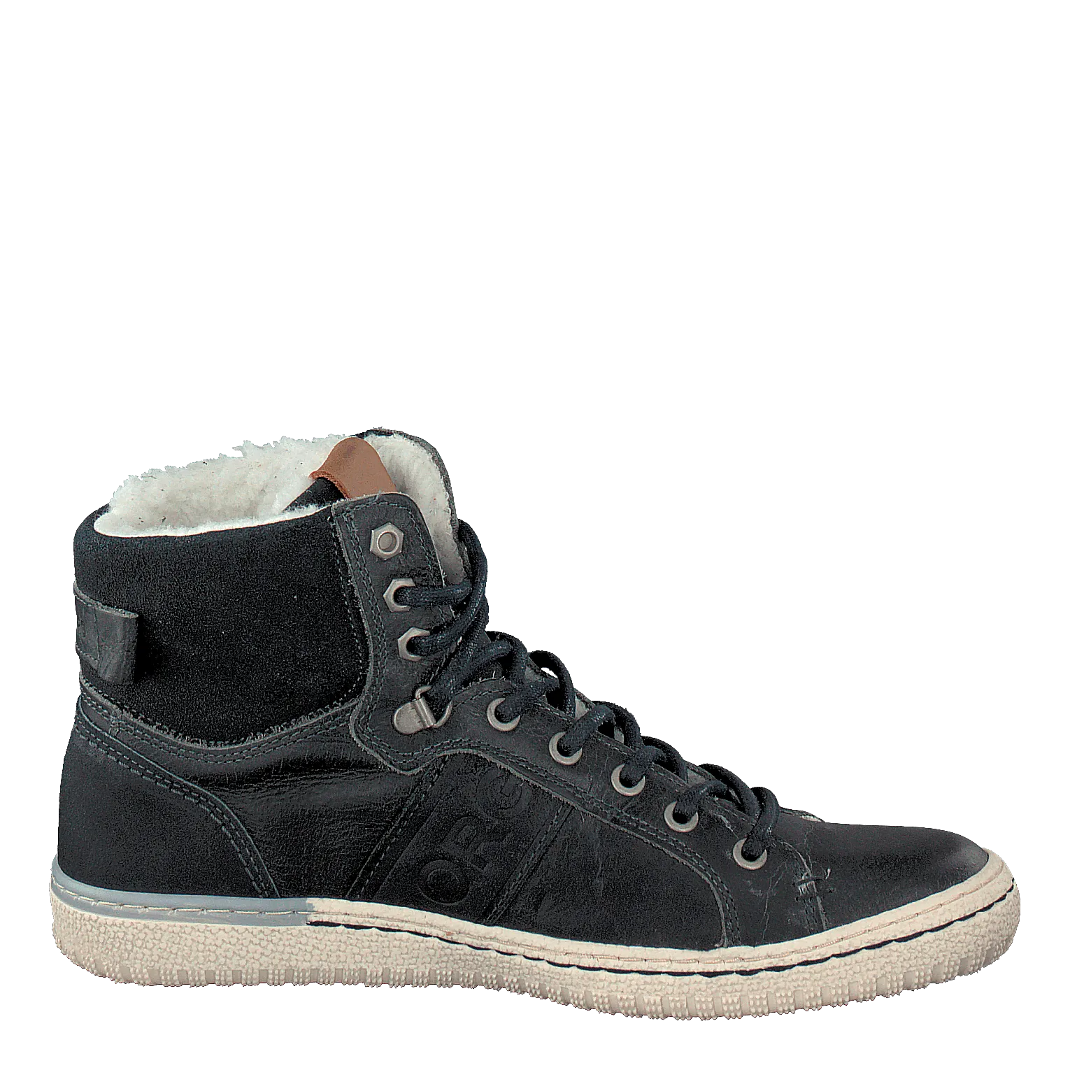 Alec Mid Fur Navy