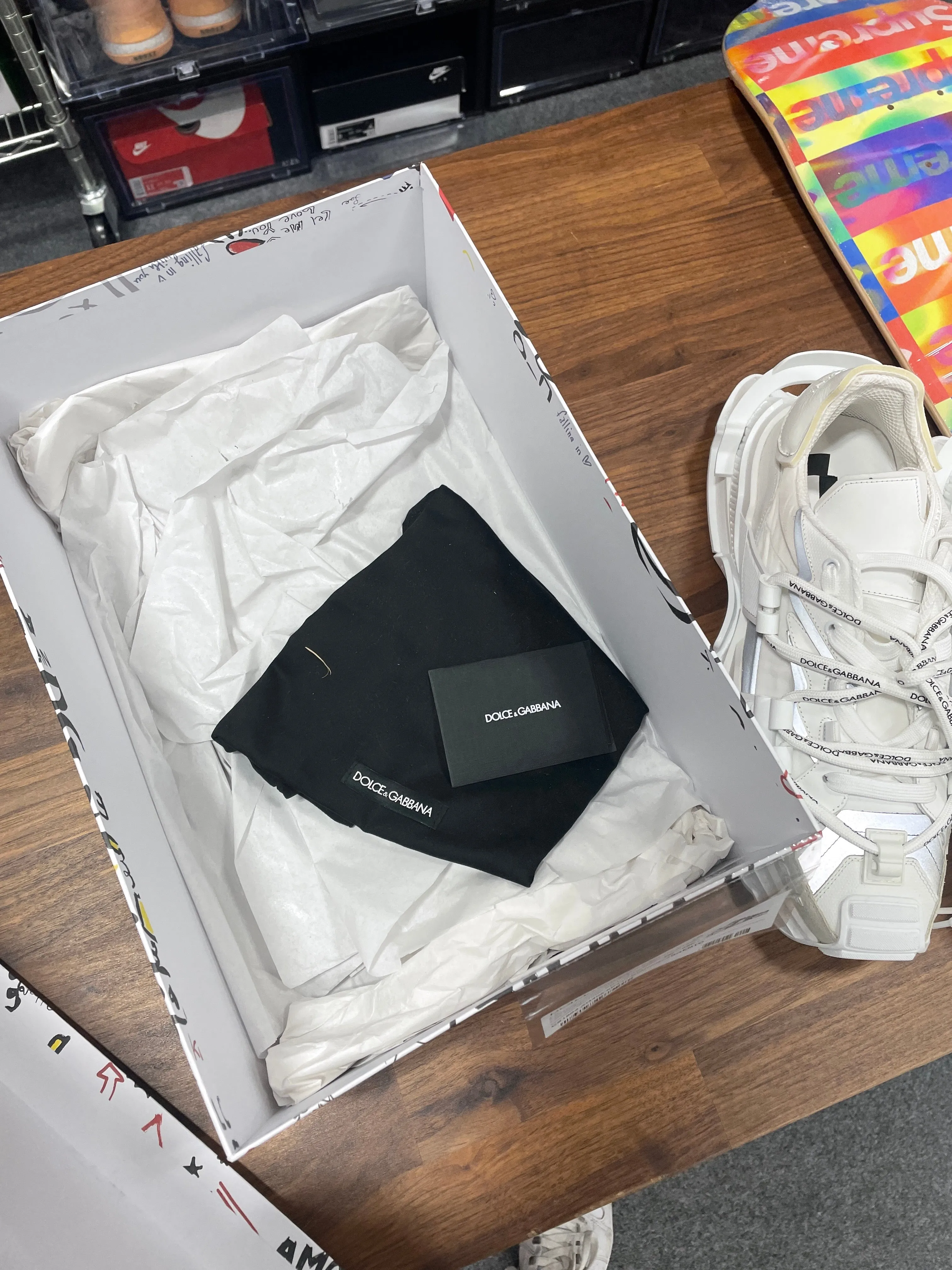 Dolce & Gabanna Space Sneaker (Fits Sz 11)