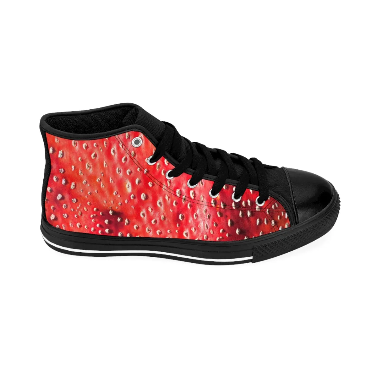 Fly Agaric All-over shoes | Hippie Raver High Top Canvas Sneakers