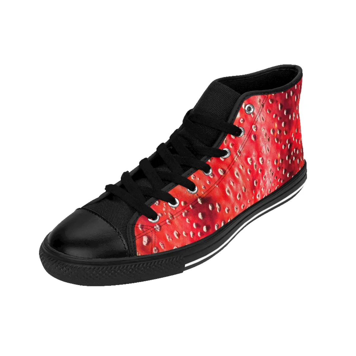 Fly Agaric All-over shoes | Hippie Raver High Top Canvas Sneakers