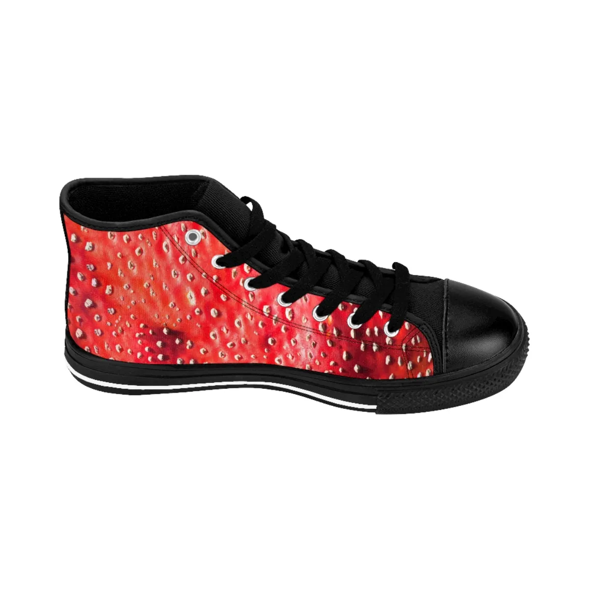 Fly Agaric All-over shoes | Hippie Raver High Top Canvas Sneakers
