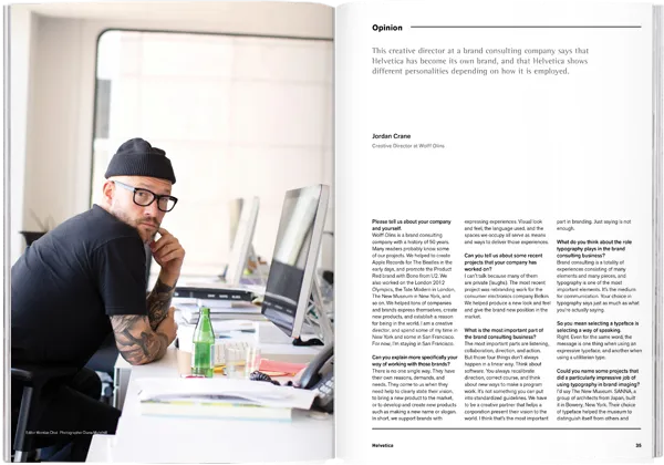 Magazine B - Issue 35 Helvetica