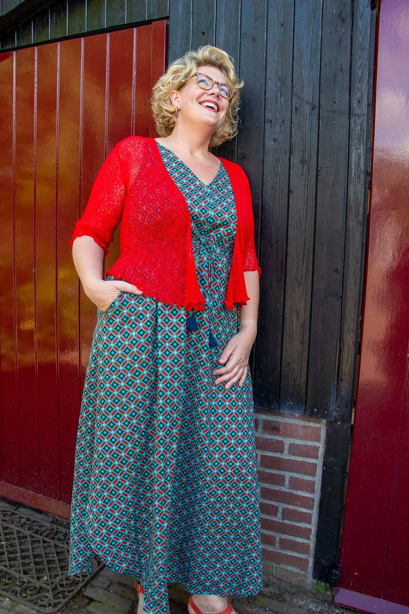 Nila jurk rayon - bohemian zomer - zomercollectie van tantilly